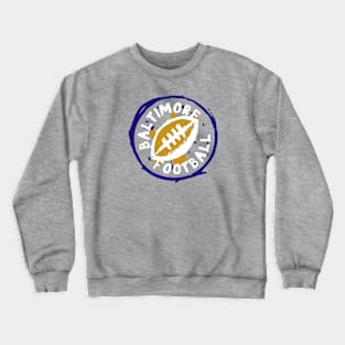 Baltimore Football 02 Crewneck Sweatshirt